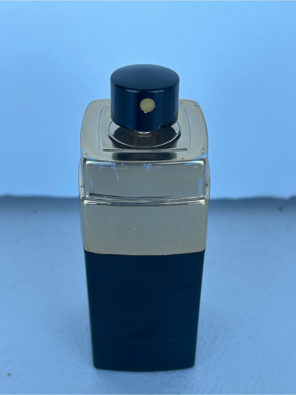 Vintage Chanel No. 5 Spray Cologne 1.5 oz Black Gold Bottle